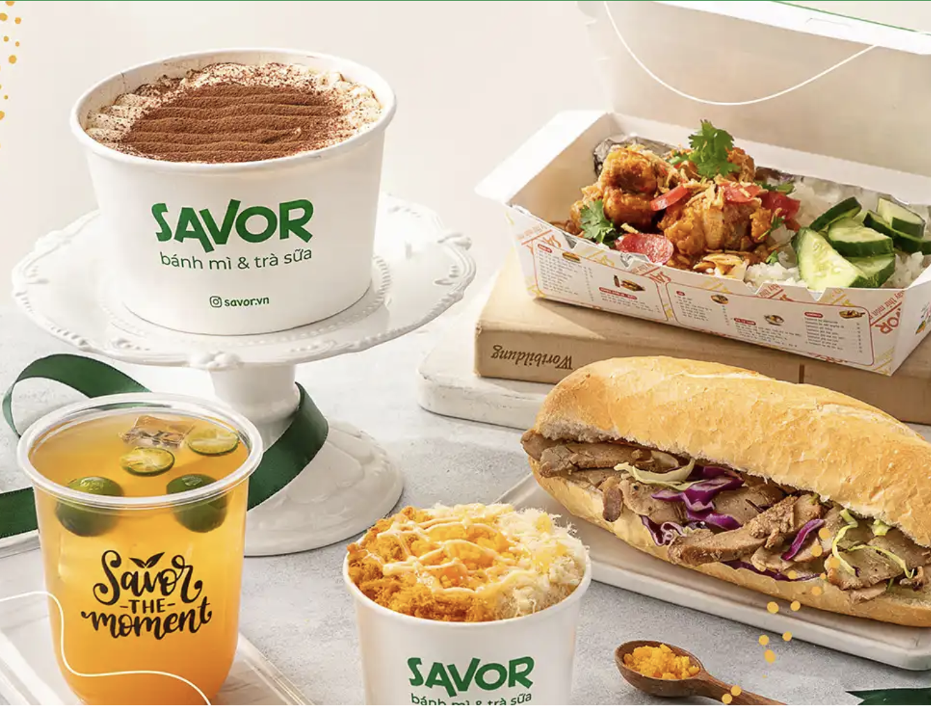 Milk-tea and bread chain